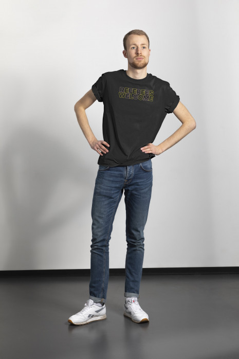 T-Shirt - Referees Welcome (Fairwear & Bio-Baumwolle) - 11FREUNDE Textil