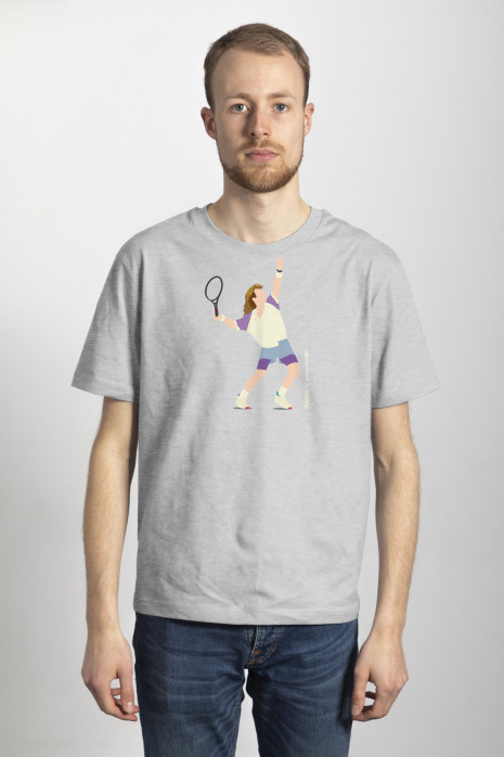 T-Shirt - Tennis Punk (Fairwear & Bio-Baumwolle) - 11FREUNDE x HANDS OF GOD
