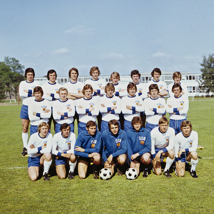 DDR Nationalmannschaft 1974 - 11FREUNDE BILDERWELT