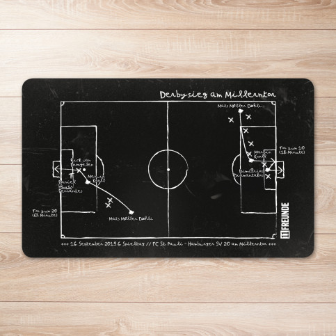 Frühstücksbrettchen: Derbysieg am Millerntor - FC St. Pauli - 11FREUNDE SHOP