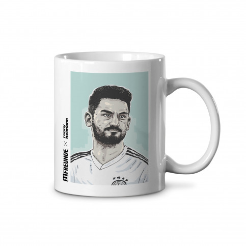 Design-Tasse - 11FREUNDE x Ronny Heimann: Ilkay