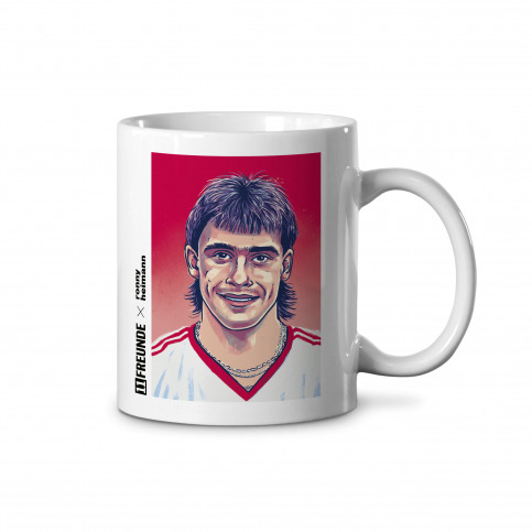 Design-Tasse - 11FREUNDE X Ronny Heimann: Pierre in Köln