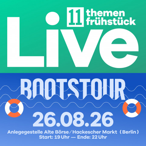 11FREUNDE Themenfrühstück Bootstour