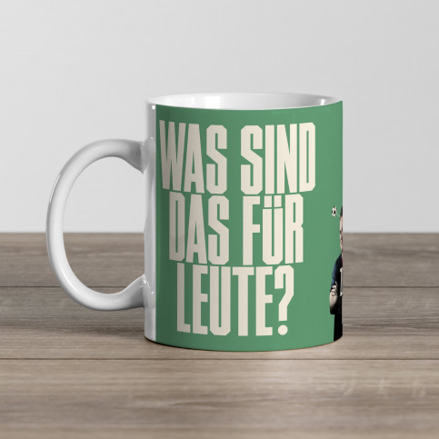 Kaffeebecher: Zeigler & Köster 11FREUNDE Podcast Merchandise 