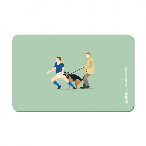 Frühstücksbrettchen: Kalter Hund - Hands Of God x 11FREUNDE