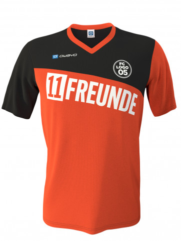 Designvorschlag - Männer-Trikot mit 11FREUNDE - Konfigurator - 11FREUNDE SHOP