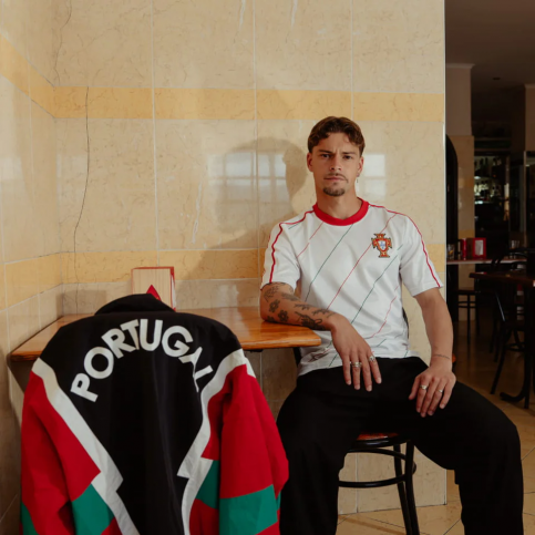 Portugal 1984 Away Retro Football Shirt