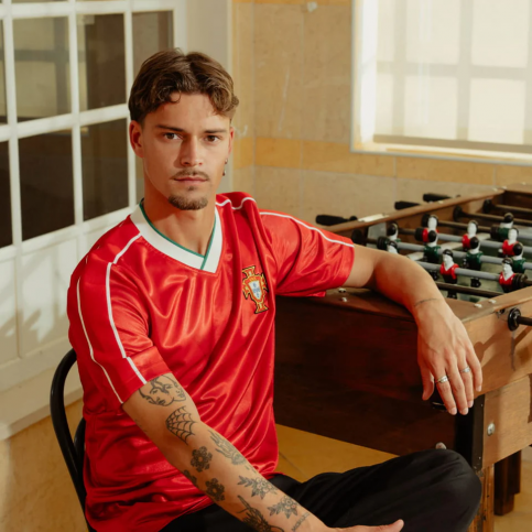 Portugal 1986 Retro Football Shirt
