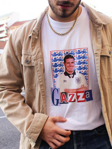 GAZZA Shirt by Retro Football Gang