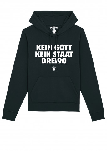Hoody Kein Gott Kein Staat Drei90