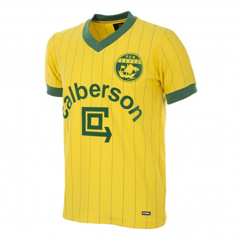 FC Nantes 1982 - 83 Short Sleeve Retro Football Shirt