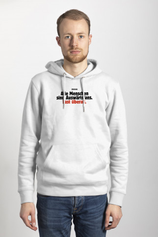 Hoodie - Auswärtsfans fast überall (Fairwear & Bio-Baumwolle) - 11FREUNDE Textil