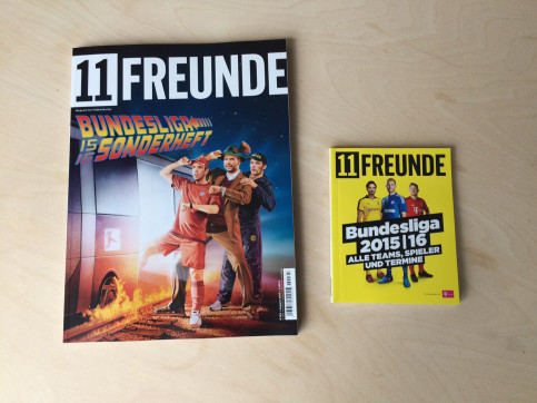 11FREUNDE Ausgabe 165 - Bundesliga-Sonderheft - 11FREUNDE SHOP Hefte nachbestellen