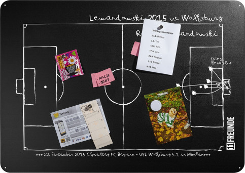 Magnettafel: Lewandowski 2015 - 11FREUNDE SHOP