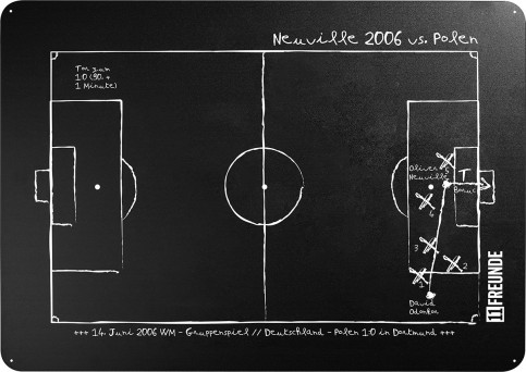 Magnettafel: Neuville 2006 - 11FREUNDE SHOP