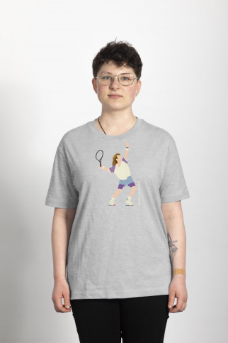 T-Shirt - Tennis Punk (Fairwear & Bio-Baumwolle) - 11FREUNDE x HANDS OF GOD