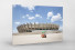 Imbiss vor dem Estádio Mineirão als auf Alu-Dibond kaschierter Fotoabzug