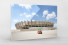 Imbiss vor dem Estádio Mineirão als Direktdruck auf Alu-Dibond hinter Acrylglas