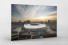 Himmel über dem Olympiastadion Kiew als auf Alu-Dibond kaschierter Fotoabzug