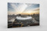 Himmel über dem Olympiastadion Kiew als Direktdruck auf Alu-Dibond hinter Acrylglas