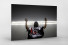 FC São Paulo Fan Celebrating als auf Alu-Dibond kaschierter Fotoabzug