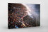 Fankurve im Giuseppe Meazza Stadion als auf Alu-Dibond kaschierter Fotoabzug