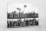 Braunschweig Fans 1981 als Leinwand auf Keilrahmen gezogen
