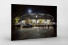 Stadio San Paolo bei Flutlicht (Farbe) als auf Alu-Dibond kaschierter Fotoabzug