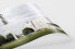 Flutlichtmast und Wohnblock Stahl Brandenburg als FineArt-Print