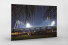 Weserstadion bei Flutlicht (Farbe-Querformat-2) als auf Alu-Dibond kaschierter Fotoabzug
