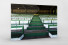Tribüne Rudolf-Kalweit-Stadion (Farbe) als Direktdruck auf Alu-Dibond hinter Acrylglas
