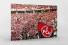 Club Fans in Berlin als Direktdruck auf Alu-Dibond hinter Acrylglas