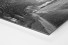 Weserstadion bei Flutlicht (Schwarzweiß-Querformat-1) als auf Alu-Dibond kaschierter Fotoabzug (Detail)