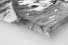 Dosenbier im Hampden Park als Leinwand auf Keilrahmen gezogen (Detail)