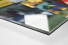 Wassmers Torjubel als Direktdruck auf Alu-Dibond hinter Acrylglas (Detail)