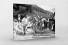 Zuschauer erfrischen bei der Tour 1947 als Leinwand auf Keilrahmen gezogen