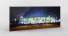Borussia Park bei Flutlicht (Panorama) als Direktdruck auf Alu-Dibond hinter Acrylglas