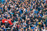 HSV Fans bei der Relegation nach dem Tor - 11FREUNDE SHOP - Fußball Wandbild