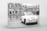 Fahrerfeld hinter Startwagen - Wandbild Radsport Deutschland-Rundfahrt 1961