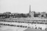 Blick auf den Eiffelturm bei der Tour 1951 - Wandbild