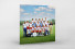 Wandbild: HSV 1983 - Mannschaftsfoto des Hamburger SV mit Meisterschale und Europapokal