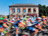 Vorbei an der Fleischerei bei der Tour 2015