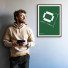 Piktogramm: Rapid Wien - Poster bestellen - 11FREUNDE SHOP