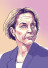 Martina by Ronny Heimann - Poster - Illustration aus dem Tschutti Heftli zur Frauenfußball-EM 2022