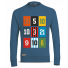 HET RUGNUMMER SWEATER (BLUE)