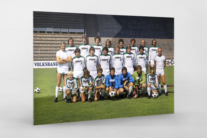 Borussia Mönchengladbach Mannschaftsfoto 1976/77 - 11FREUNDE BILDERWELT