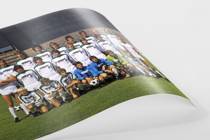 Borussia Mönchengladbach Mannschaftsfoto 1976/77 - 11FREUNDE BILDERWELT