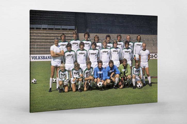 Borussia Mönchengladbach Mannschaftsfoto 1976/77 - 11FREUNDE BILDERWELT