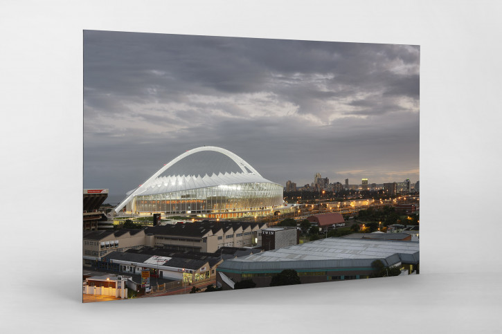 Moses-Mabhida-Stadion bei Dämmerung - 11FREUNDE BILDERWELT