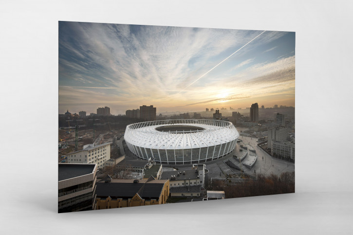 Himmel über dem Olympiastadion Kiew - 11FREUNDE BILDERWELT